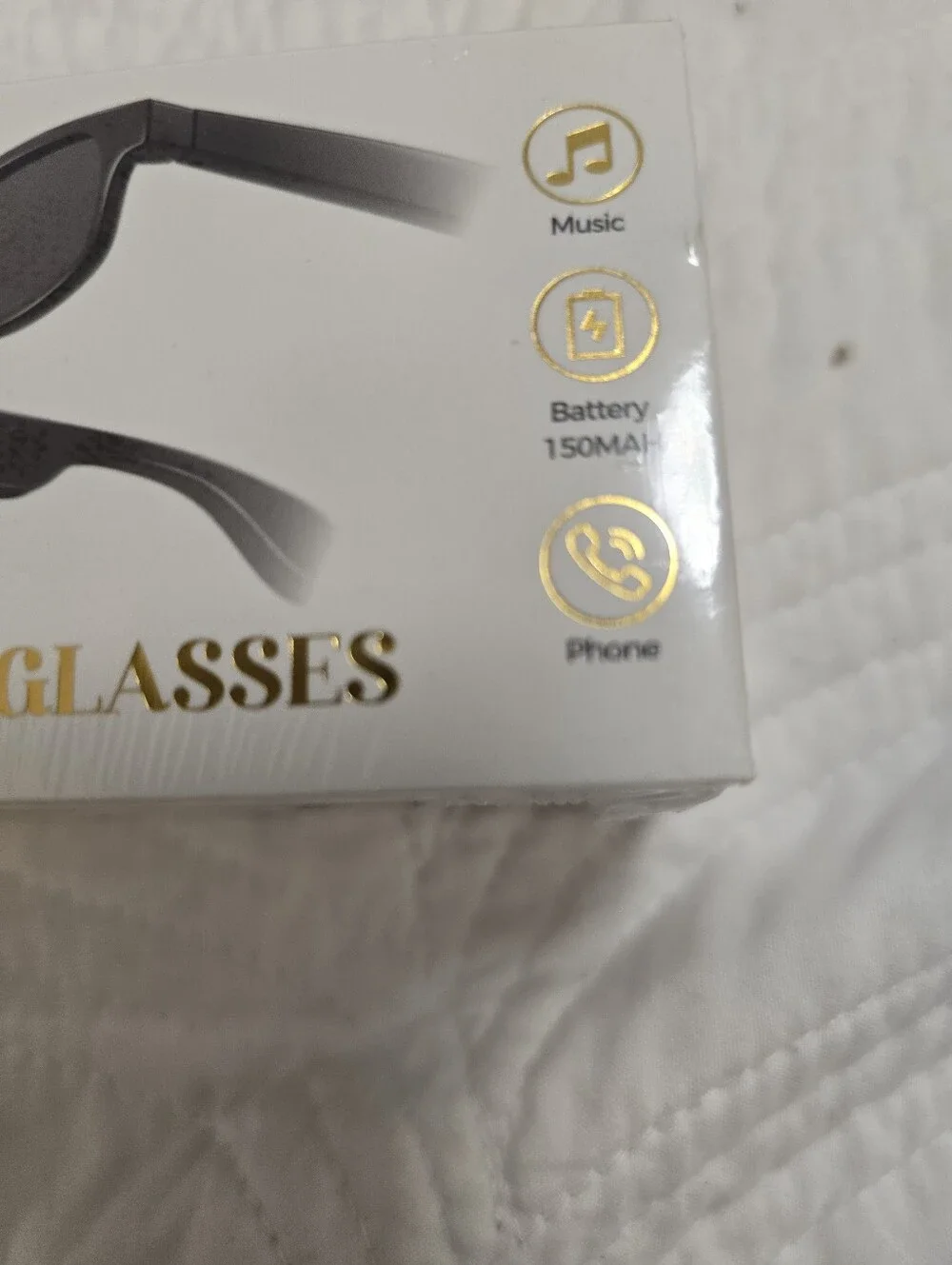 New In The Box Smart Glasses - Black 2 Lenses